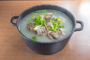 vegetable pork soup
