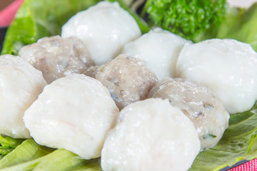 raw meat ball