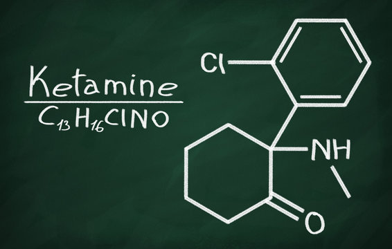 Structural model of Ketamine