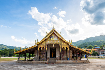 Fototapeta premium Old age buddhism temple in thailand
