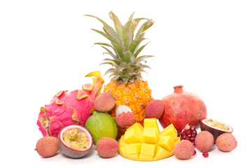 assorted exotic fruit