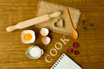 Ingredients for cook