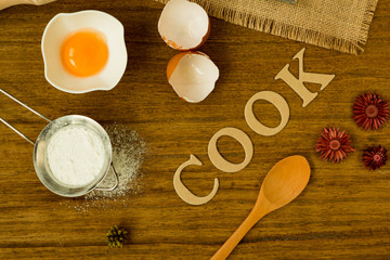 Ingredients for cook