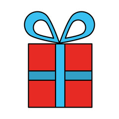 gift present isolated icon vector illustration design