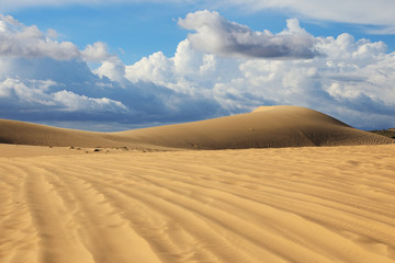 Sand dunes in Mui Ne, Vietnam