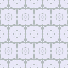 Shades of grey abstract background. Flowers, textured geometric seamless pattern. Vector illustration.
