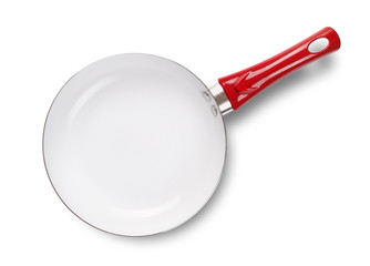 Isolated pan with clipping path