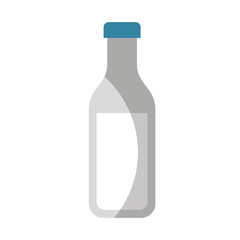 milk bottle olated icon vector illustration design