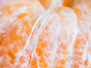 Closeup of abstract orange flesh texture