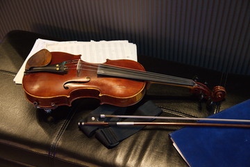 Naklejka na ściany i meble violin