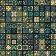 Seamless pattern. Vintage decorative elements. Hand drawn background. Islam, Arabic, Indian, ottoman motifs. Perfect for printing on fabric or paper.