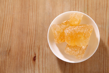 brown rock candy