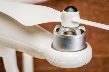 Drone motor and propeller