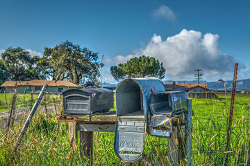 old mailboxes in California