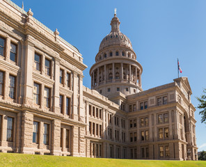 Fototapeta na wymiar The Capitol Building in Austin Texas