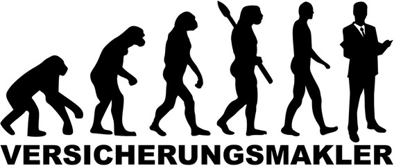 Evolution Insurance agent. German
