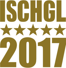 Ischgl 2017 with golden stars