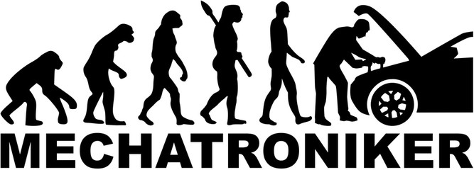 Mechatronics engineer evolution with german job title