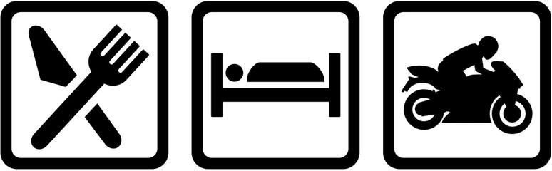 Eat sleep drive motorbike
