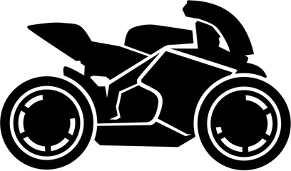 Motorbike racing bike