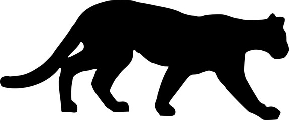 Panther silhouette