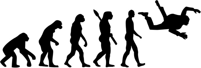 Skydiving evolution