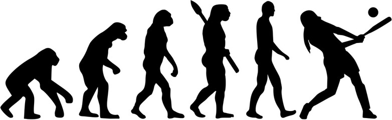 Softball evolution batter
