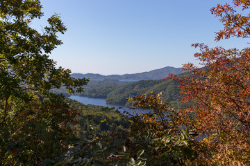 Fototapeta premium 小野川湖