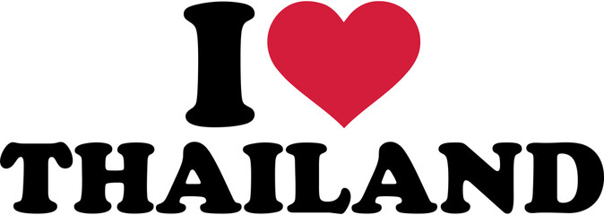 I love thailand