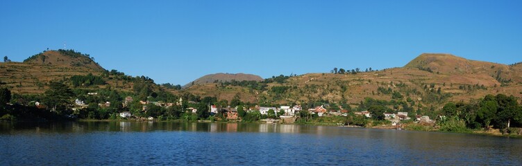 Fototapeta na wymiar Lac Itasy, Ampefy, Madagascar