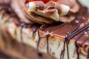 Chocolate Cake Close-Up