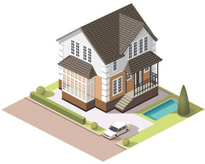 Set tiles vector buildings