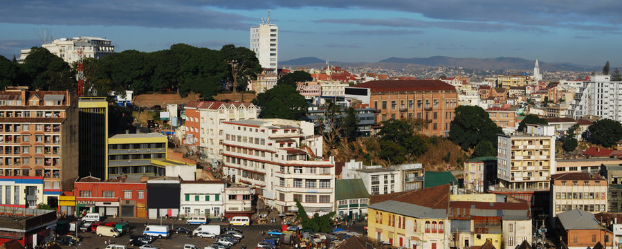 Centre ville d'Antananarivo, Madagascar