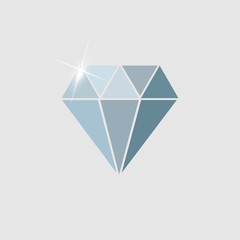 Diamon Icon Illustration