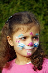 enfants maquillé pour son anniversaire © savoieleysse