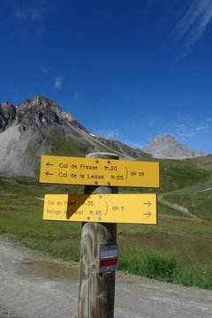 Panneau de randonn&eacute;e