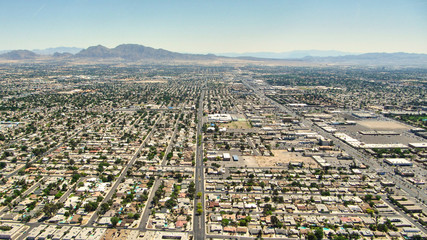 Las Vegas Nevada - Aereal view