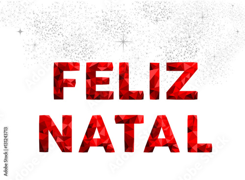 Feliz portugais portuguese noel portoghese portugiese beschriftung portugiesischen frohe dekorativer decorativo iscrizione weihnachten "Merry Christmas typography in portuguese language" Stock image and royalty-free vector files on