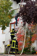 Feuerwehreinsatz bei Wohnungsbrand
