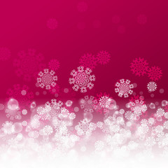 Christmas pink background