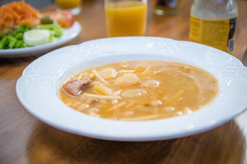canary bean soup made of canary beans