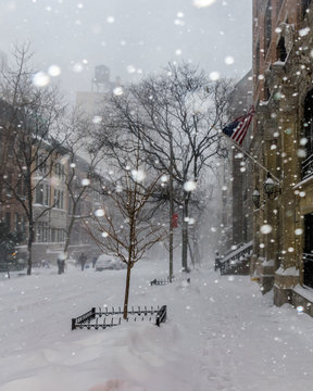 Snow in New York City