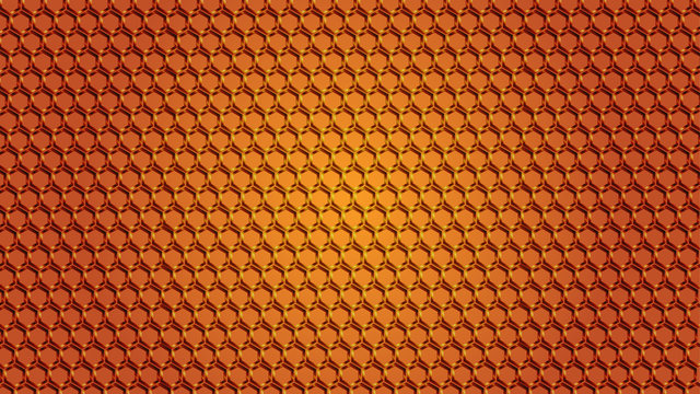 orange hex grate