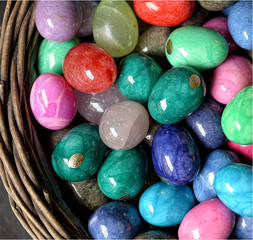 Marble alabaster stones