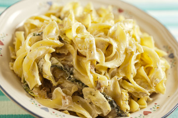 Hungarian Cabbage with Noodles: Haluska