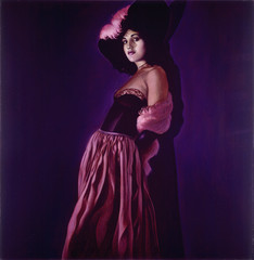 Victorian Lady in Purple - 131251126