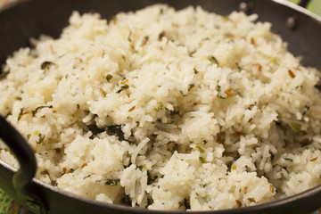 Jeera Rice, a classic dish from Southern India