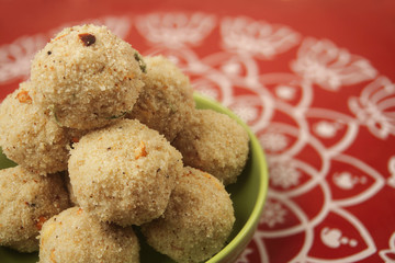 Rava Ladoo sweets 