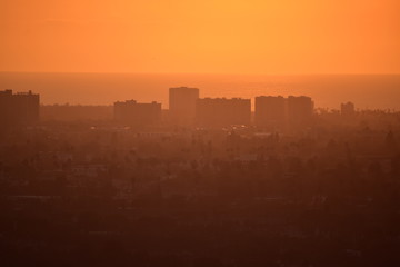 Los Angeles Sunset from Baldwin Hills