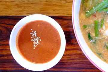 Shabu-Shabu cuisine.
